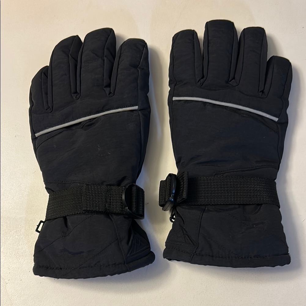 Black Winter Gloves For Men/Women Size Small